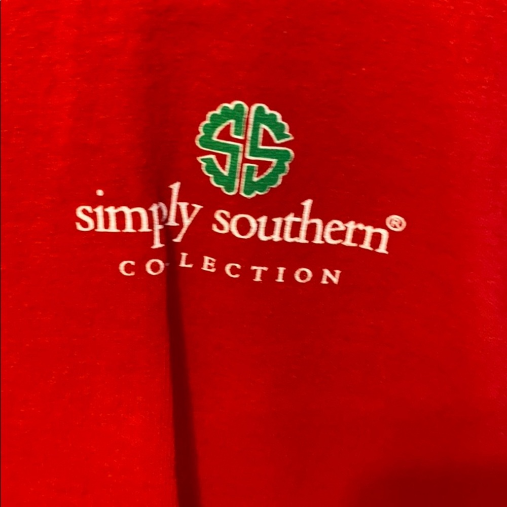 Simply southern Christmas long sleeve T-shirt - Picture 2 of 5